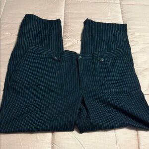 💋5/$25💋 Charter Club Women's Black Pinstripe Trousers